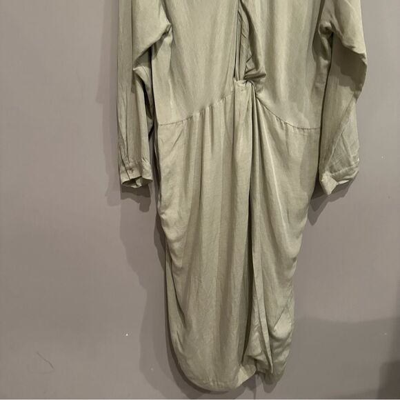 Anthropologie Cream Midi Dress - Picture 6 of 12